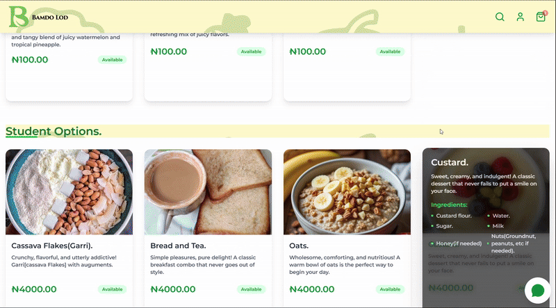 Food Ordering WebApp